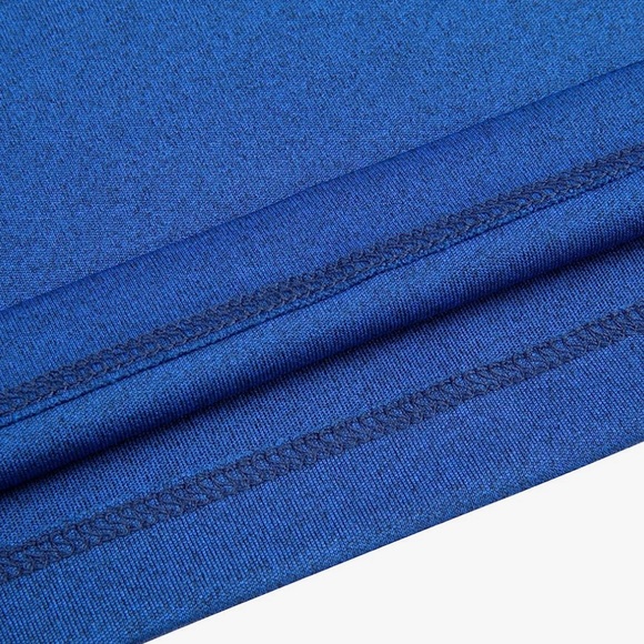 Men's Long Sleeve Golf Polo Shirt for Spring 2023 Moisture-Wicking, Breathable - Picture 7 of 7